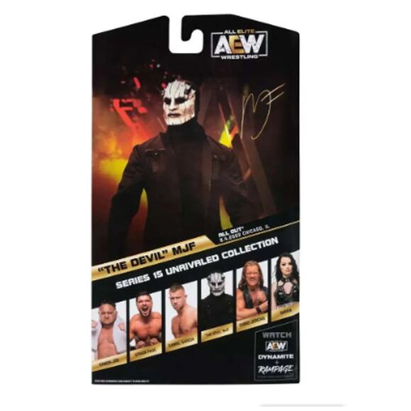AEW All Elite Wrestling Unrivaled Collection Series 15 "The Devil"Action Figure - Picture 2 of 6